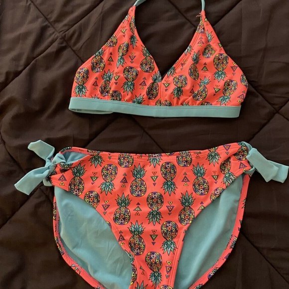 Circo Swim Pineapple Circo Girls Piece Bikini Swim Bathing Suit